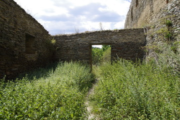 Burgruine Südbömen in Tschechien