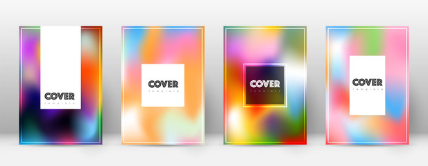 Flyer layout. Hipster posh template for Brochure, 