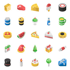 
Home Appliance Isometric Vectors Pack 
