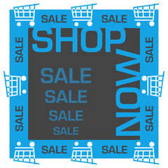 Shop Now Blue Grey Sale Square 