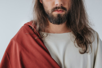 Close-up of Jesus