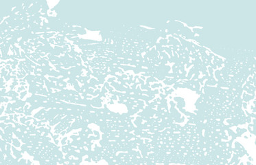Grunge texture. Distress blue rough trace. Decent 