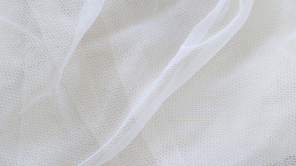  tulle fabric, white textile photo