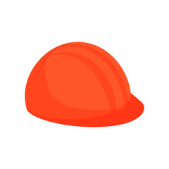 Helmet illustration. Hardhat, hard hat, foreman, contractor. Construction concept. Can be used for topics like site, building work, protection