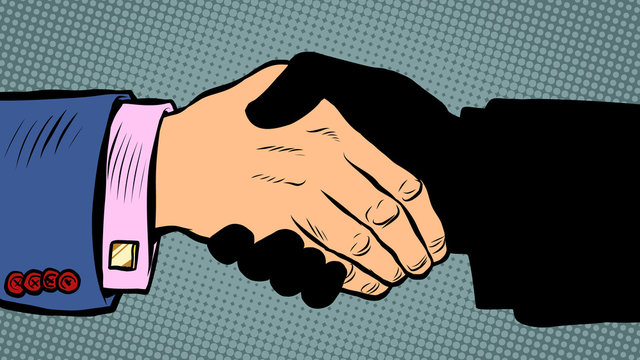 Handshake Deal Business Agreement