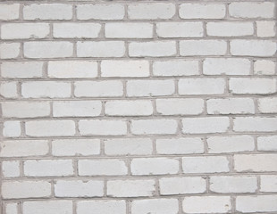  Texture of a white brick wall on an old house as a background