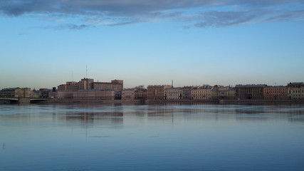 Fototapeta na wymiar panorama of st petersburg
