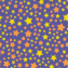 Colorful geometric pattern with different shapes. Modern creative texture