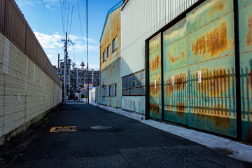 Obraz premium 大阪の下町