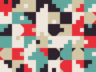 Abstract Vector Pattern Design Elements