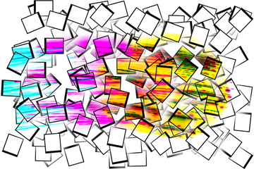 Abstract background multicolored texture mosaic 1