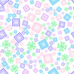 Simply seamless geometric pattern. Abstract background texture. 