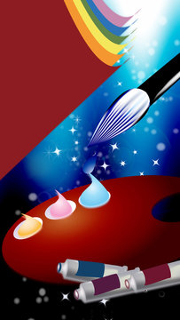 絵の道具 Images Browse 5 Stock Photos Vectors And Video Adobe Stock