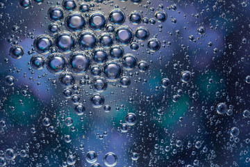 blue bubble background
