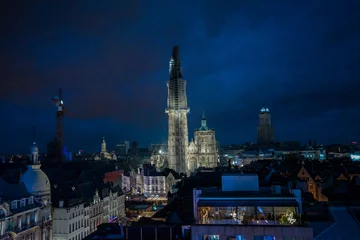 Fototapeten View over Antwerp Belgium © Edward