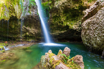 Hinang - Wasserfall - Allgäu - Oberstdorf  © Dominik Ultes