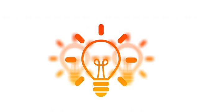 lampadina, idea, colori, creativit&agrave;, idee	
