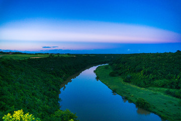 Obraz premium Blue Hour Rio Chavon