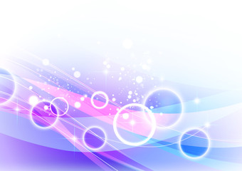 abstract background with bokeh lights