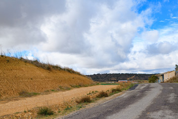 The main pilgrimage route to Santiago
