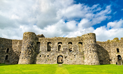 Beaumaris Castle in Wales, UK
