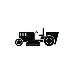 Grass cutter icon template