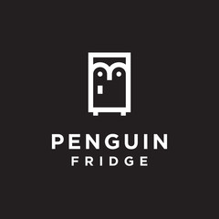 penguin fridge logo. penguin logo