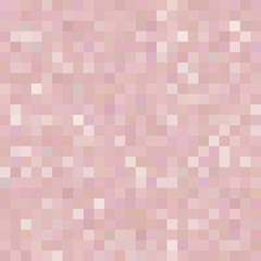 Seamless abstract background with pastel pink squares, vector illustration