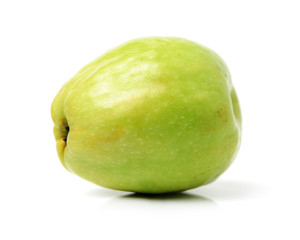 Fresh juicy jujube isolated on white background