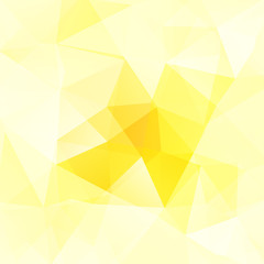 Abstract geometric style yellow background. Yellow business background Vector illustration