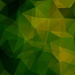 Abstract geometric style green background. Green business background Vector illustration