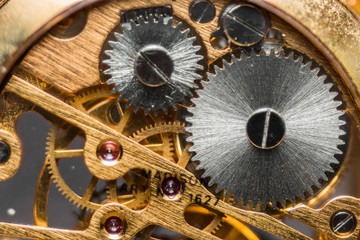 Mechanics of a skeleton watch
