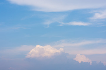 Fototapeta premium blue sky and clouds