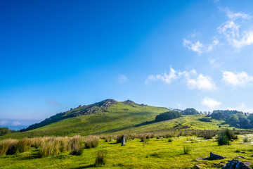 Top of Monte Adarra in Urnieta, near San Sebastian. Gipuzkoa, Basque Country