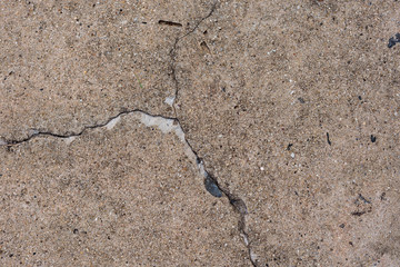 Fototapeta na wymiar cracked soil background