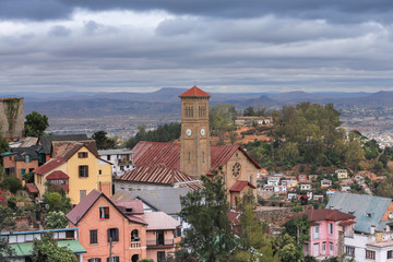 View of the Antananarivo from the observation deck.