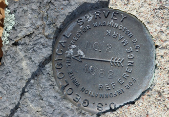 Historic benchmark, US Coast and Geodetic Survey, Arizona