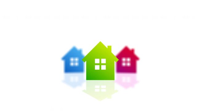 case, abitazioni, immobiliare, rotazione, giro, 360, video, 4k