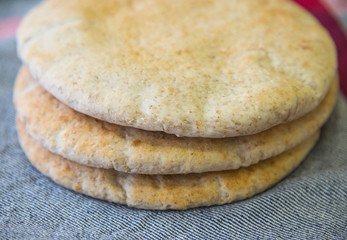 Whole wheat pita bread