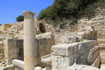 Antique city Amathus in Cyprus