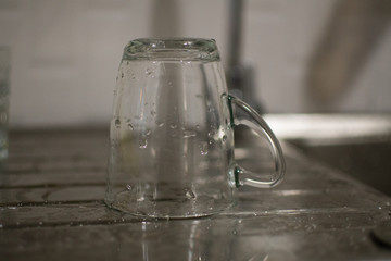 background photo A glass of water with light and shadow abstract beautiful vivid fresh thirsty clean healty refresh