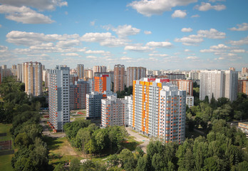 Fototapeta premium renovation in Moscow