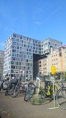 Fototapeta premium bicycles in amsterdam