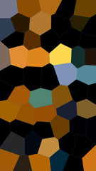 Artful digitally created and colorful background in mosaic style