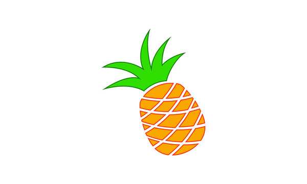 Pineapple vector image