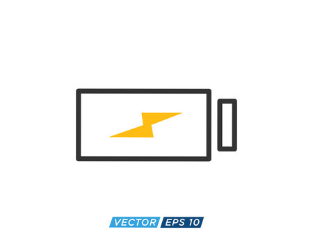 Battery Sign Icon Design Vector
