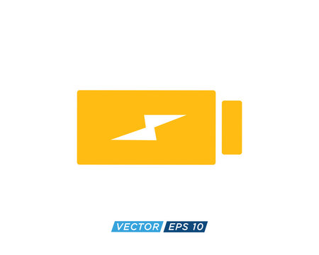 Battery Sign Icon Design Vector
