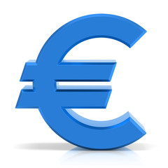 Euro symbol, sign.