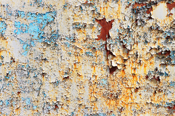 Rusted metal background