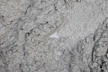 Wet cement texture for background.